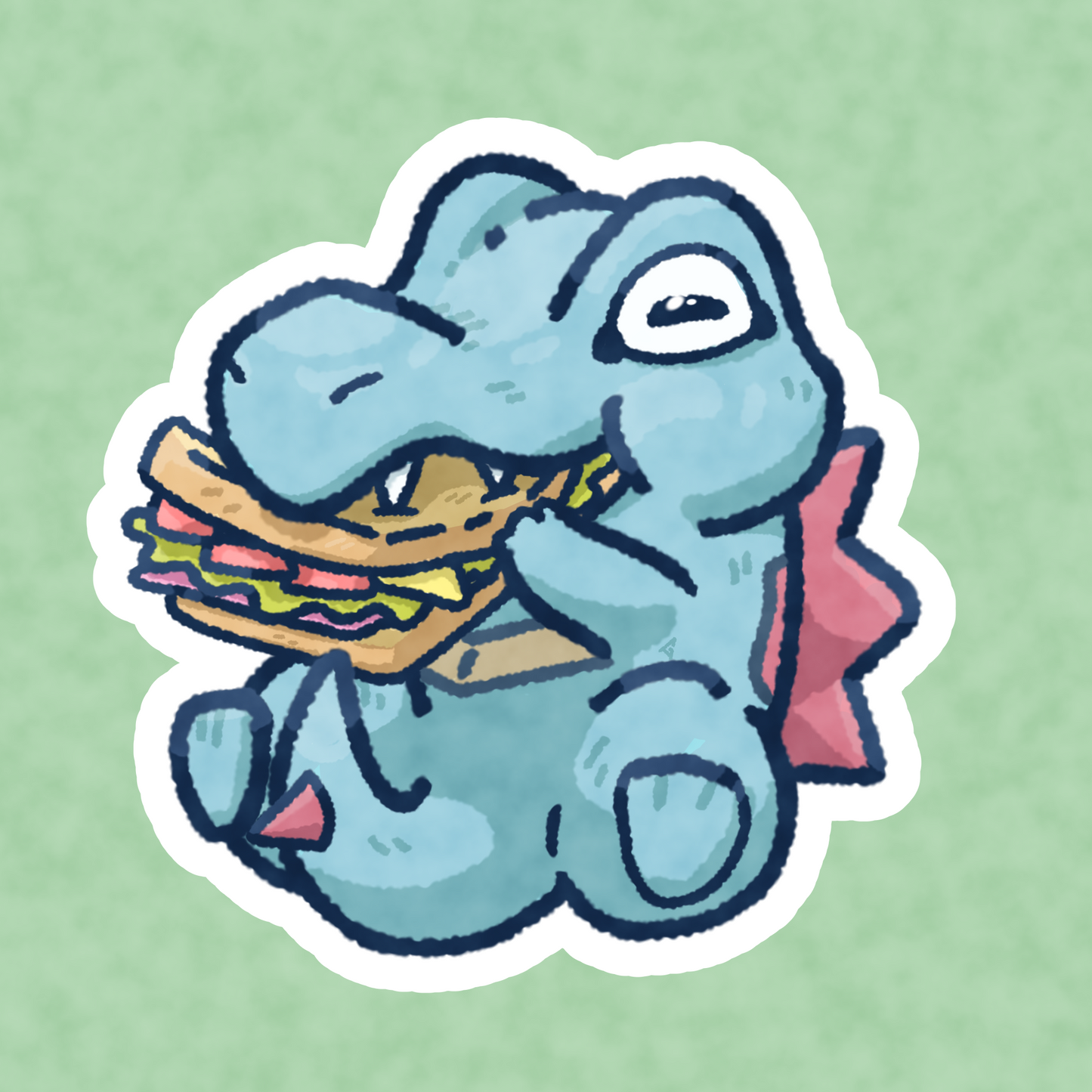 Totodile sammich