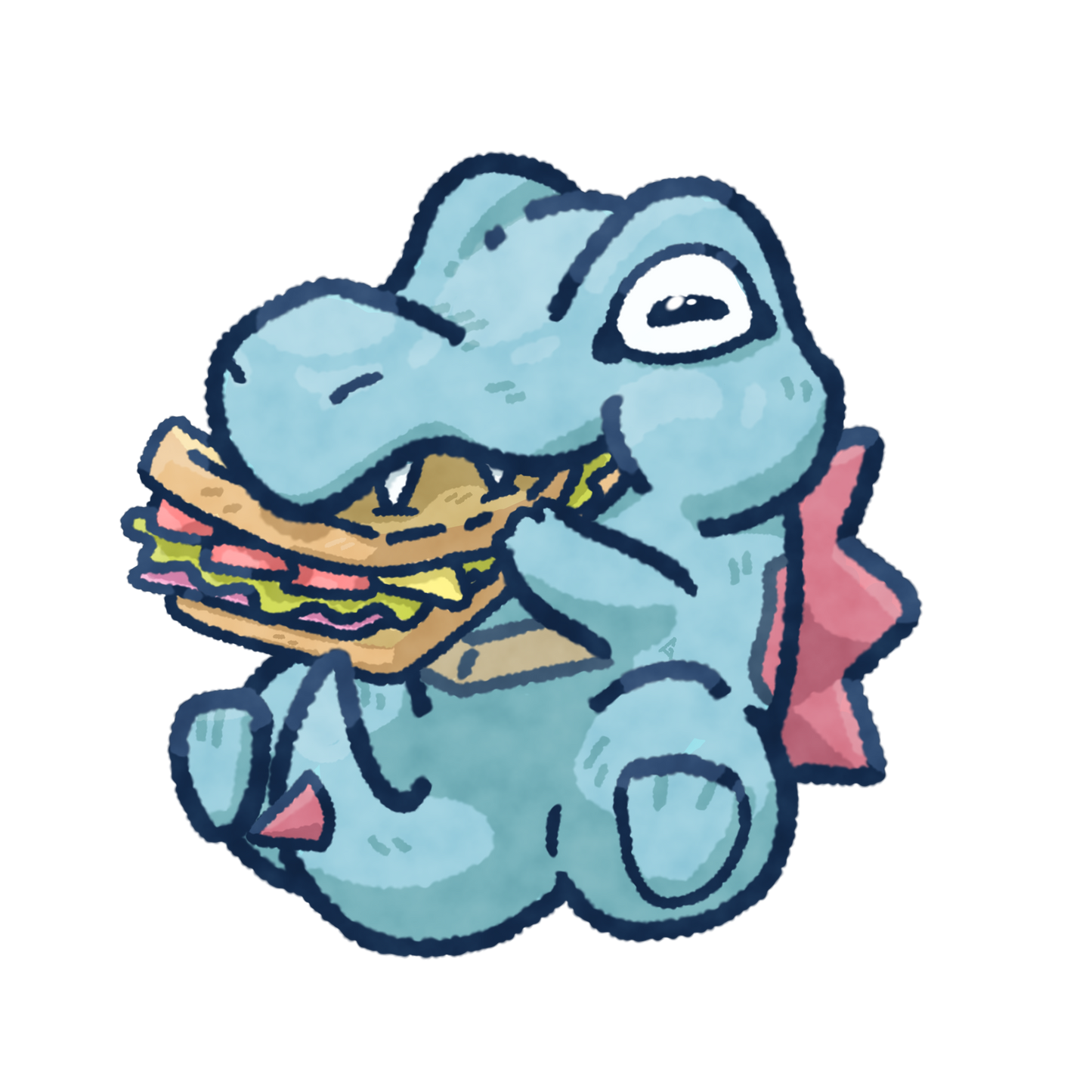 Totodile sammich